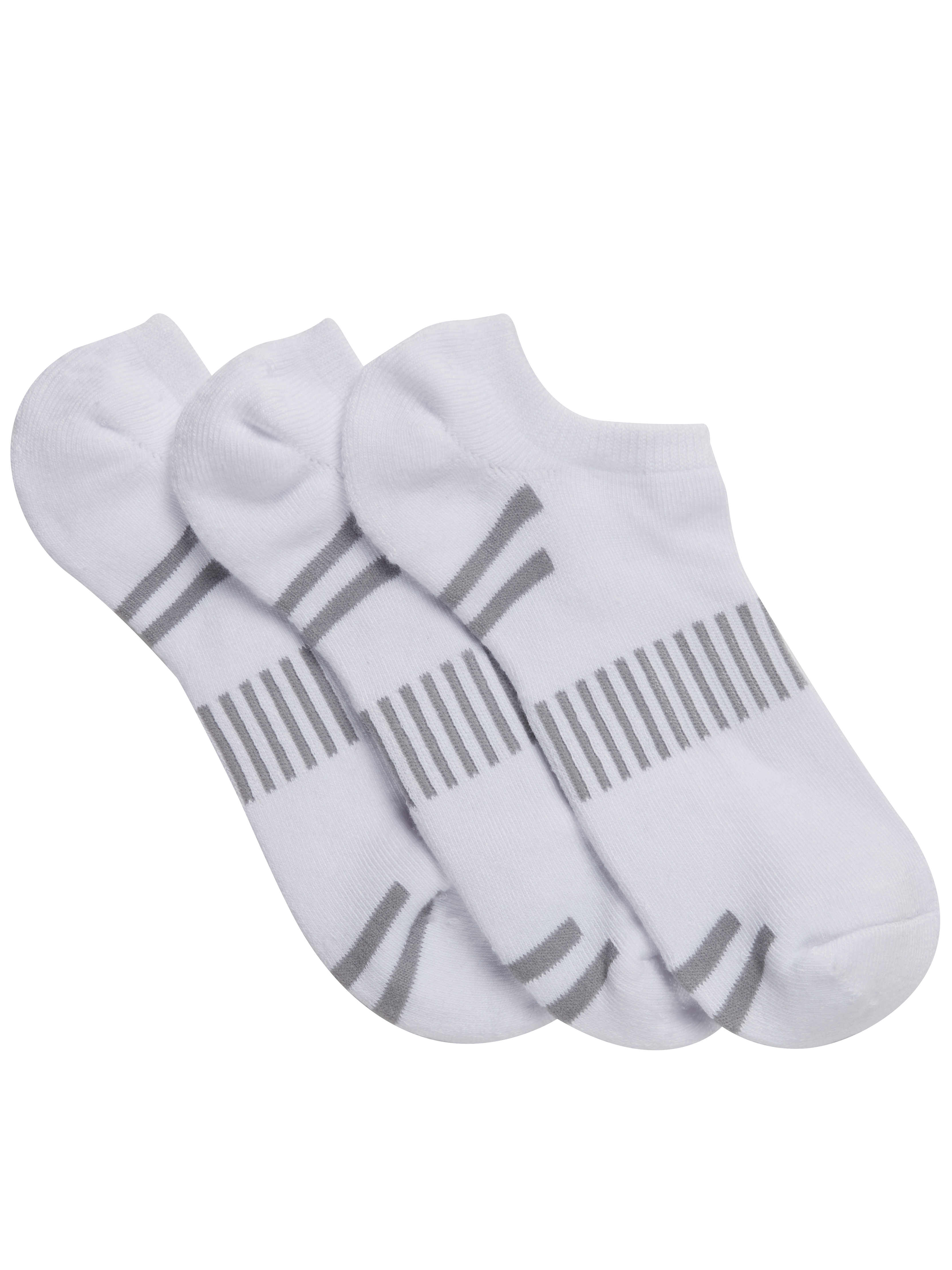 No-Show Socks, 3-Pack