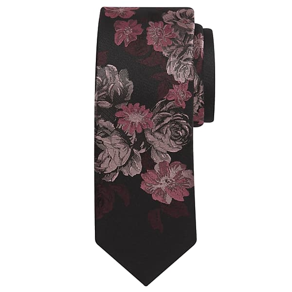 Egara Big & Tall Men's Tonal Floral Tie Pink - Size: XLONG TMW85BB80169