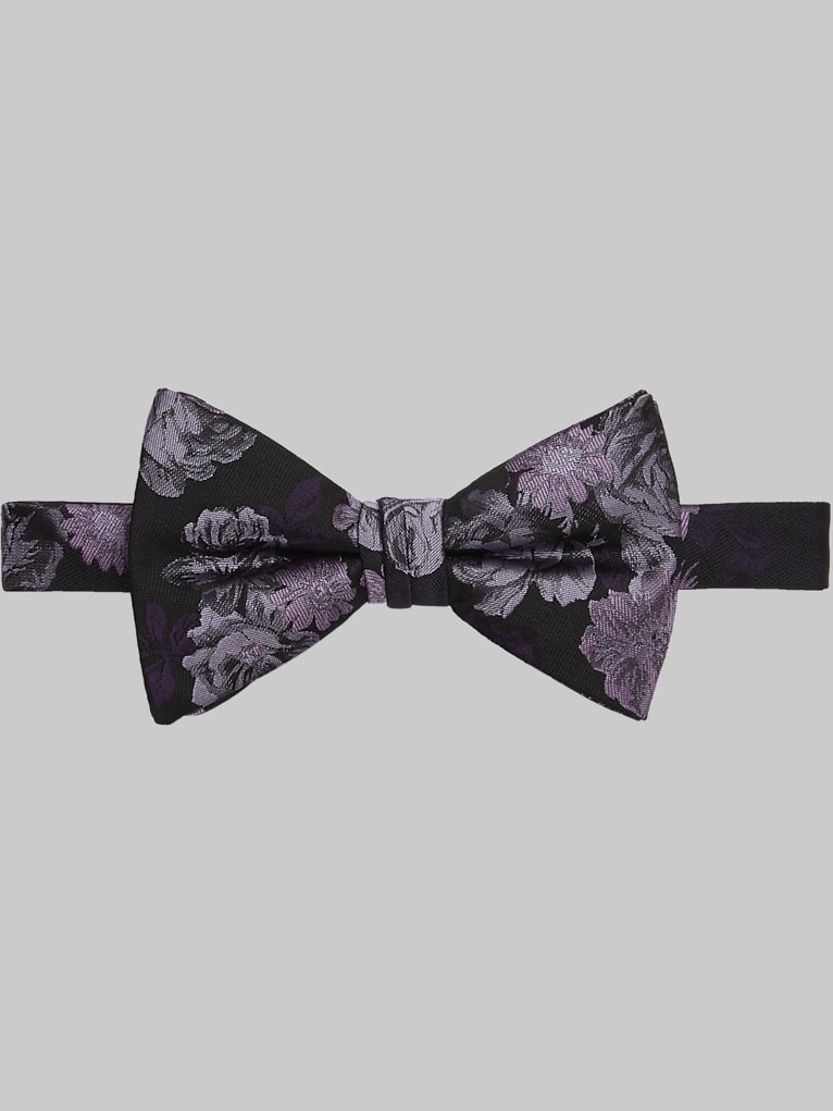 Egara Tonal Floral Pre-Tied Bow Tie
