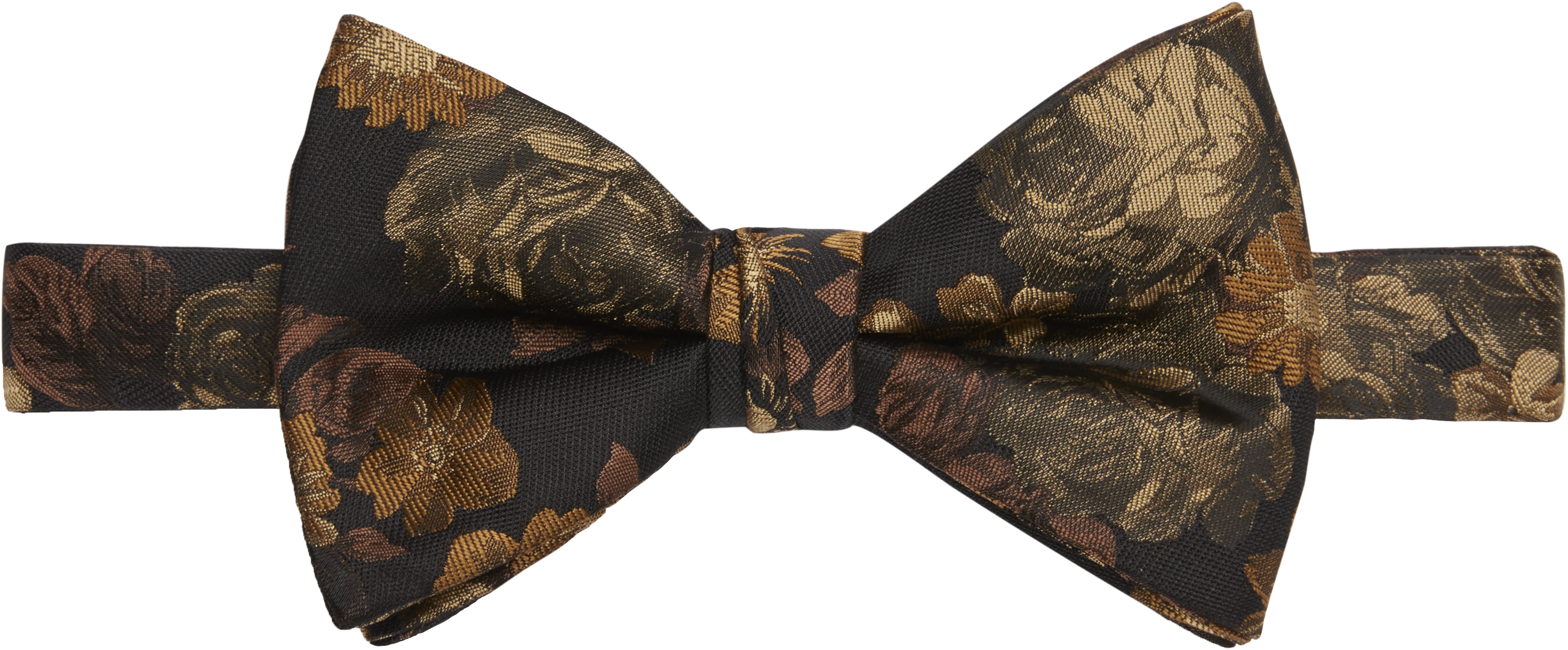 Tonal Floral Pre-Tied Bow Tie