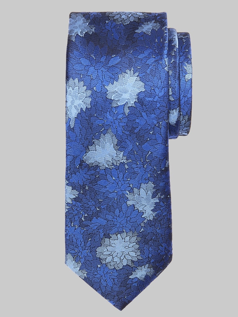 Egara Narrow Floral Bouquet Tie