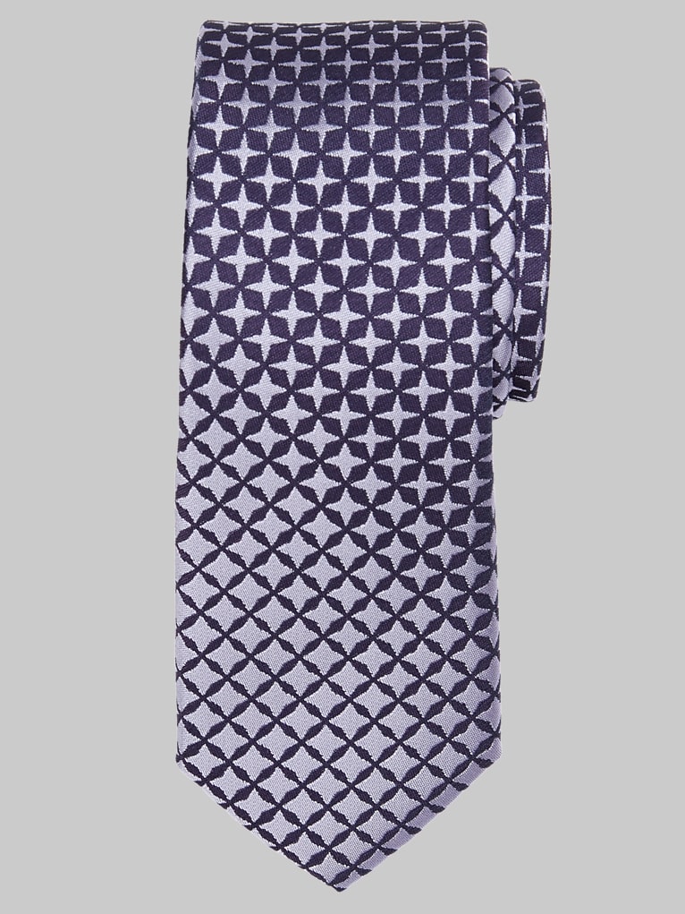 Egara Narrow Geometric Tie