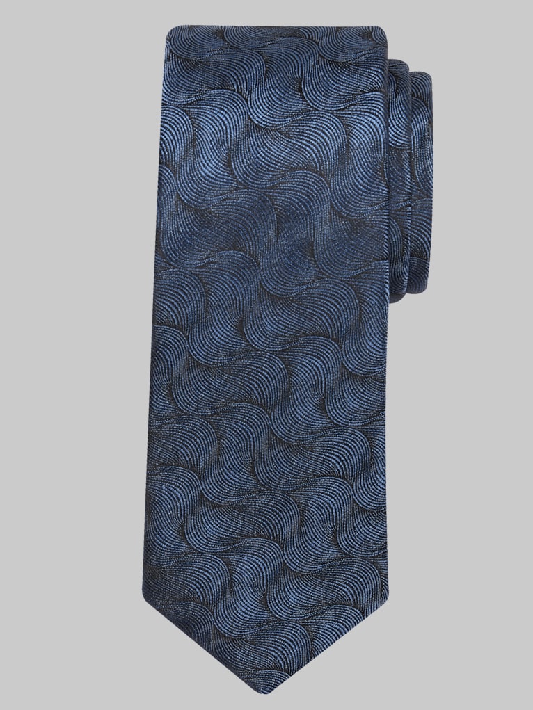 Egara Narrow Paint Swirls Tie