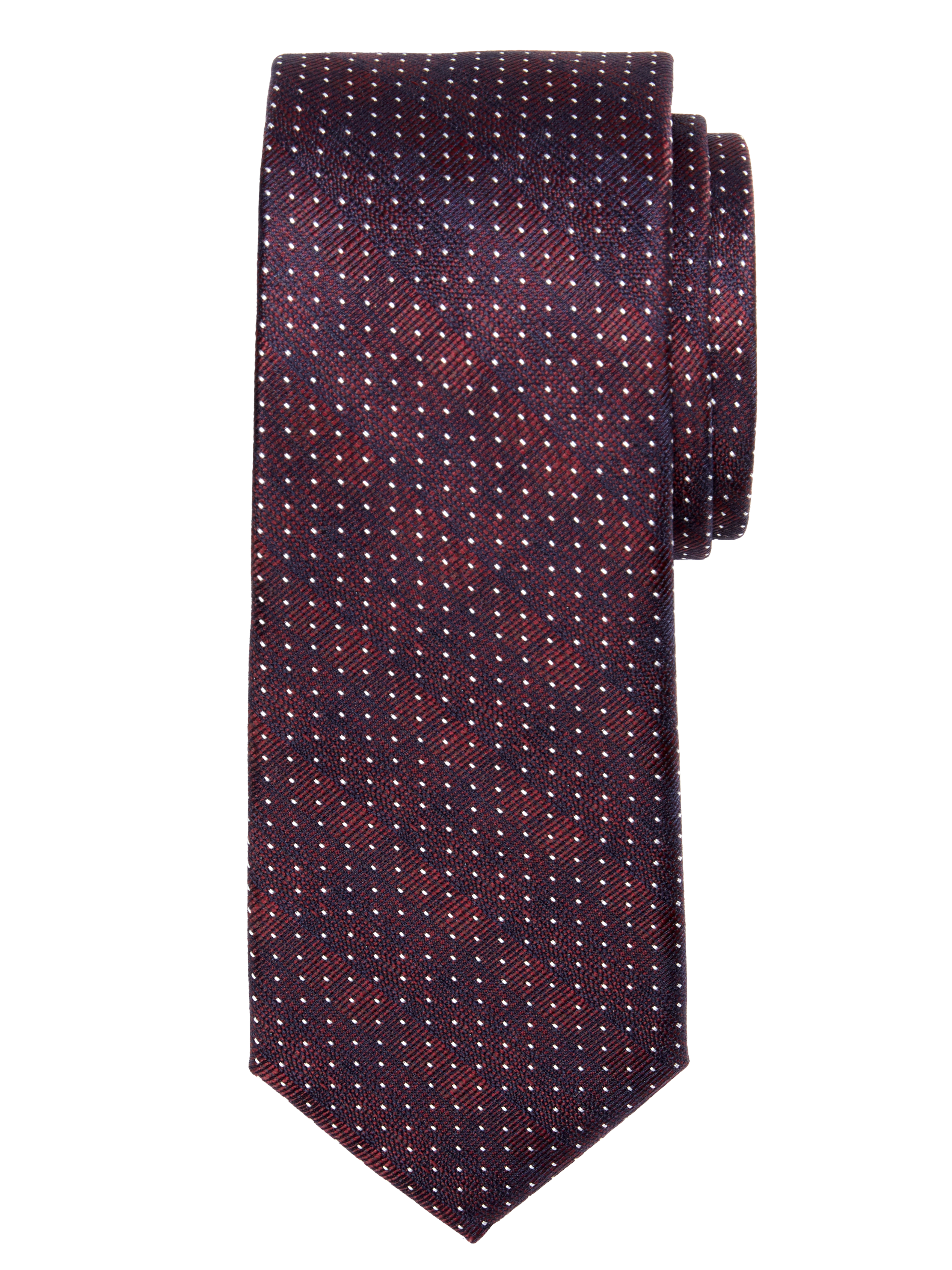 Egara Narrow Starry Stripe Polka-Dot Tie | Ties | Men's