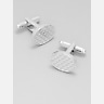 Pronto Uomo Oval Wave Cufflinks