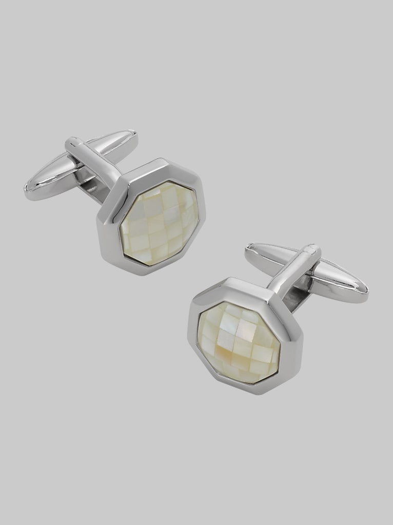 Pronto Uomo Octagon Cufflinks