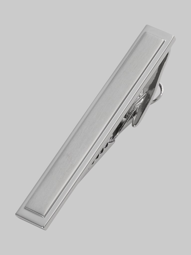 Pronto Uomo Matte and Shiny Tie Bar