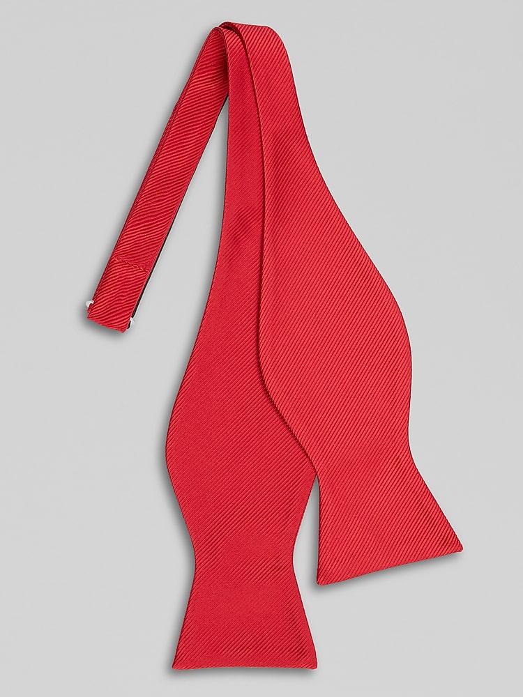 Calvin Klein Textured Self-Tie Bow Tie Bow Ties Men's Wearhouse