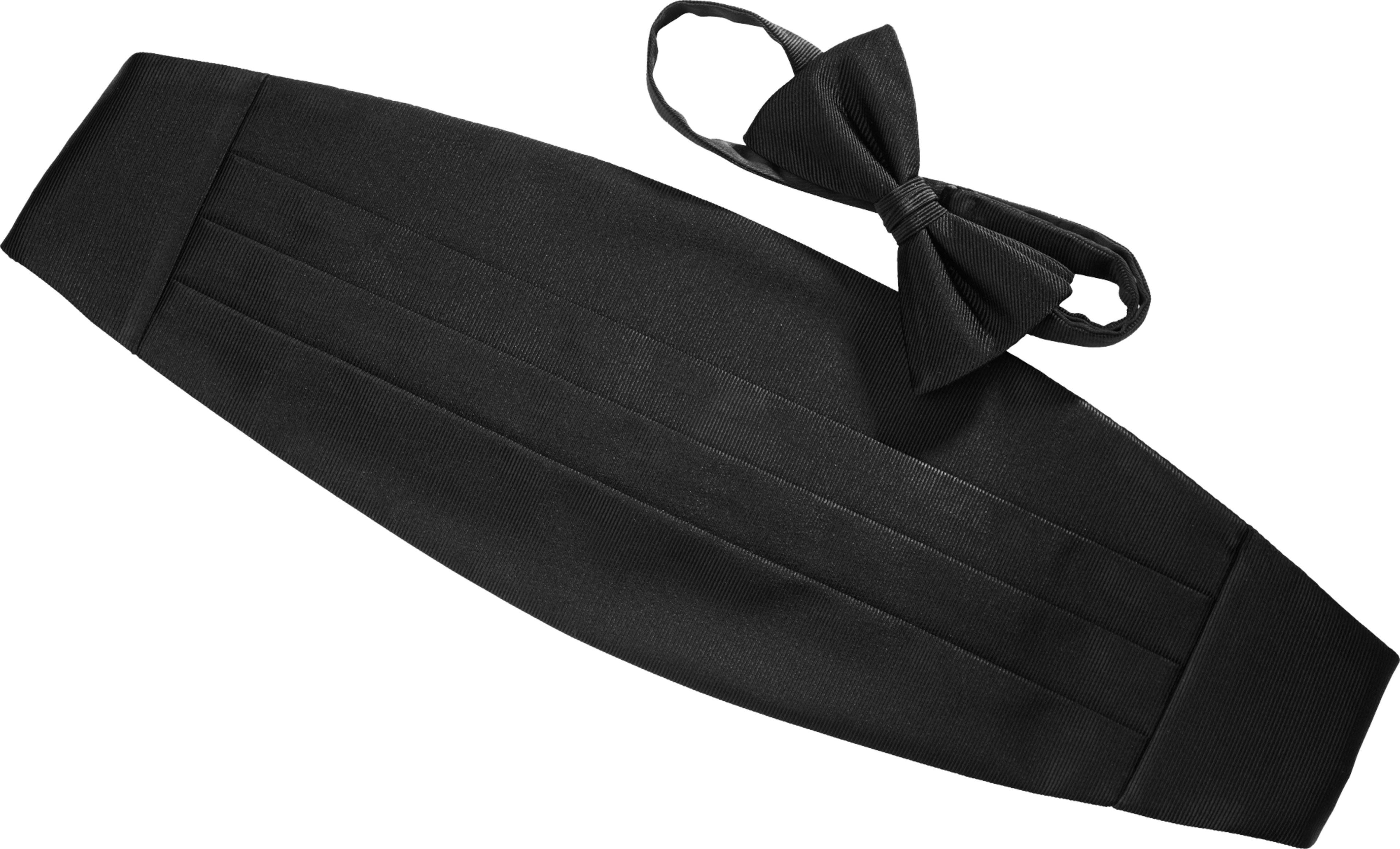 Pre-Tied Bow Tie & Cummerbund Set