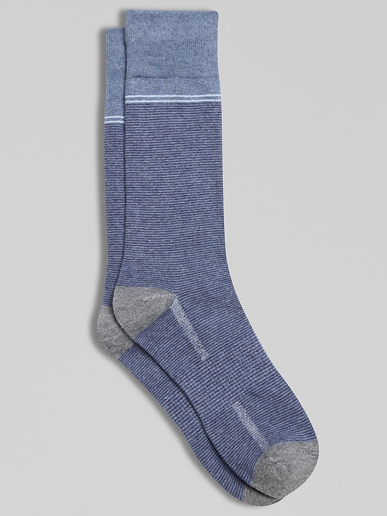 Awearness Kenneth Cole CHILLFLEX Microstripe Crew Socks