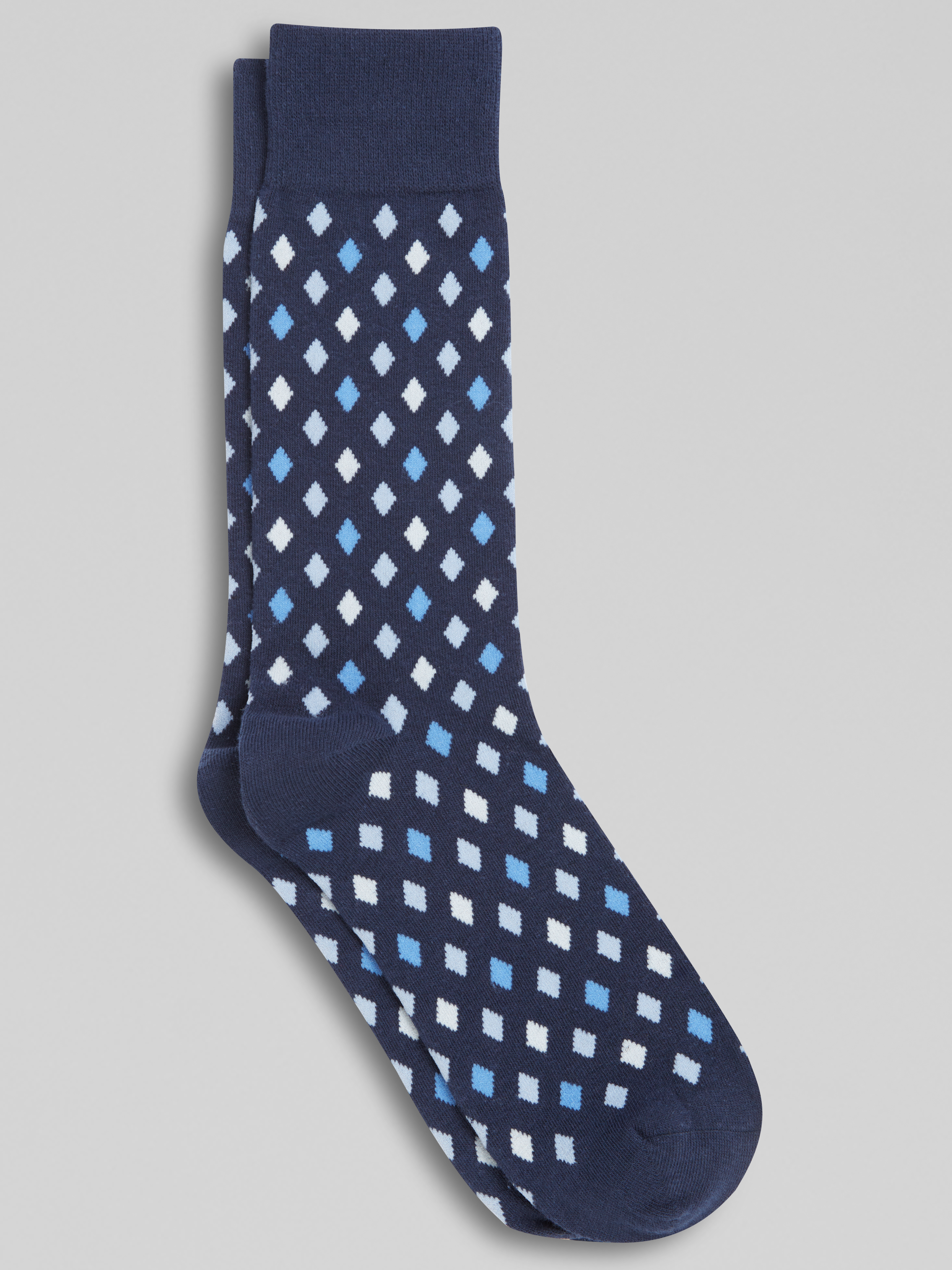 Diamond Dress Socks, 1-Pair