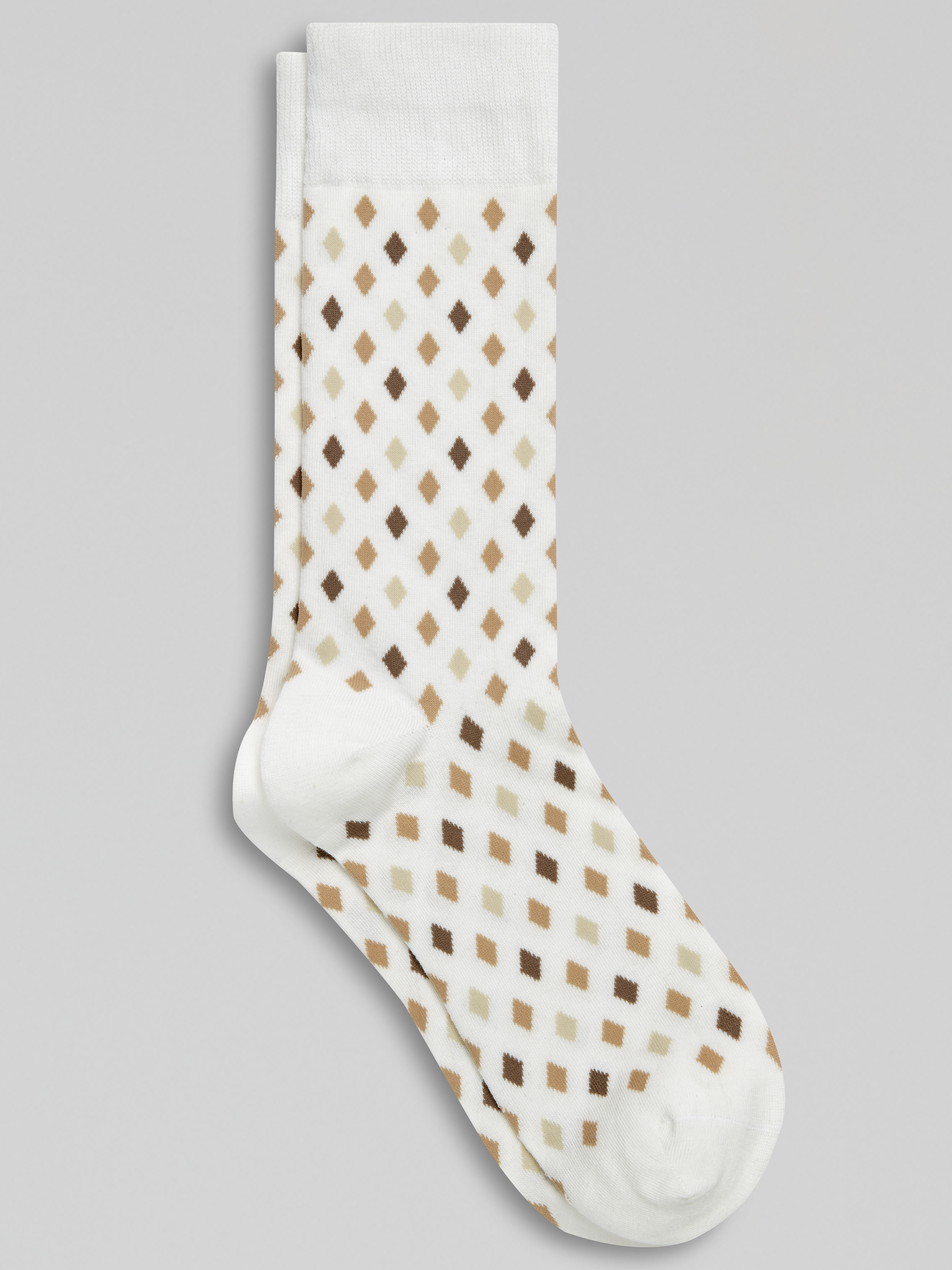 Diamond Dress Socks, 1-Pair