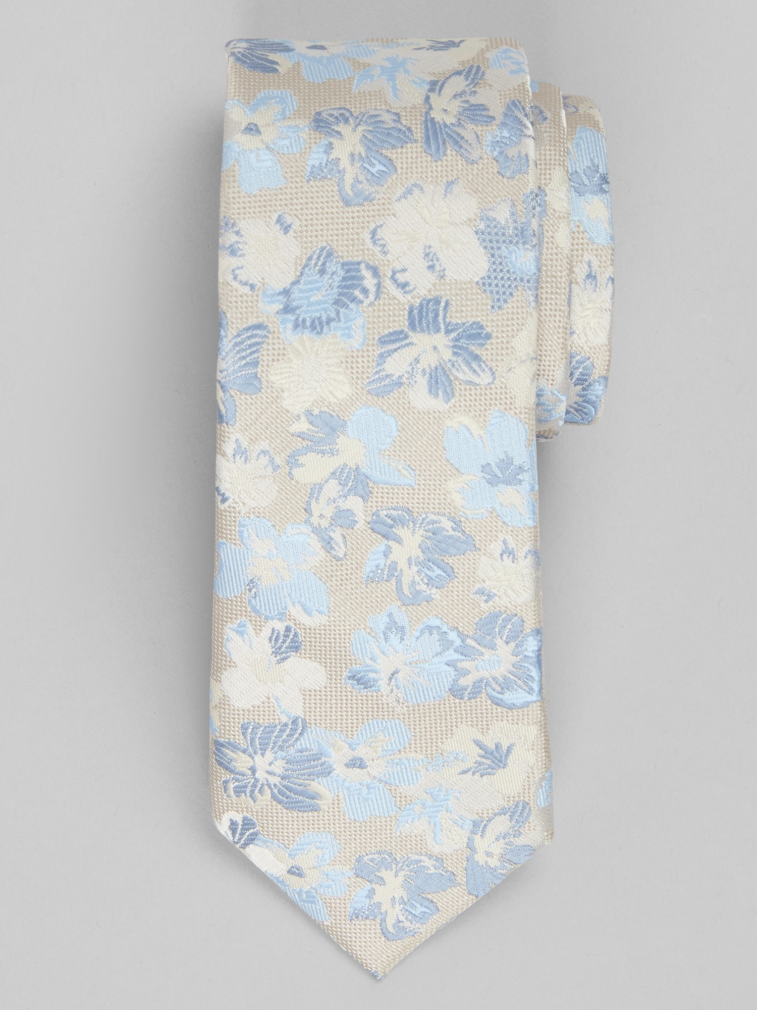 Large Floral Pattern Tie