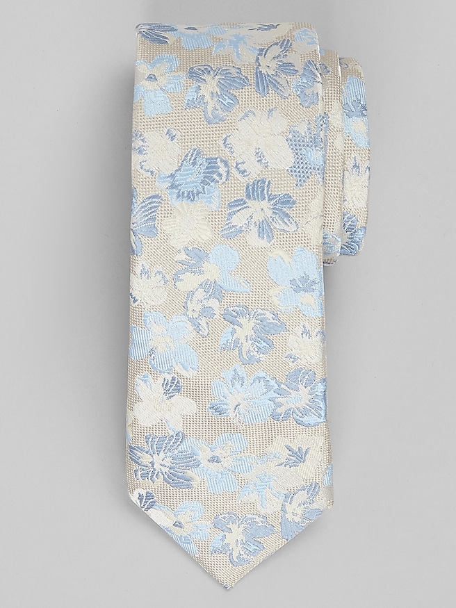Men's Large Floral Tie