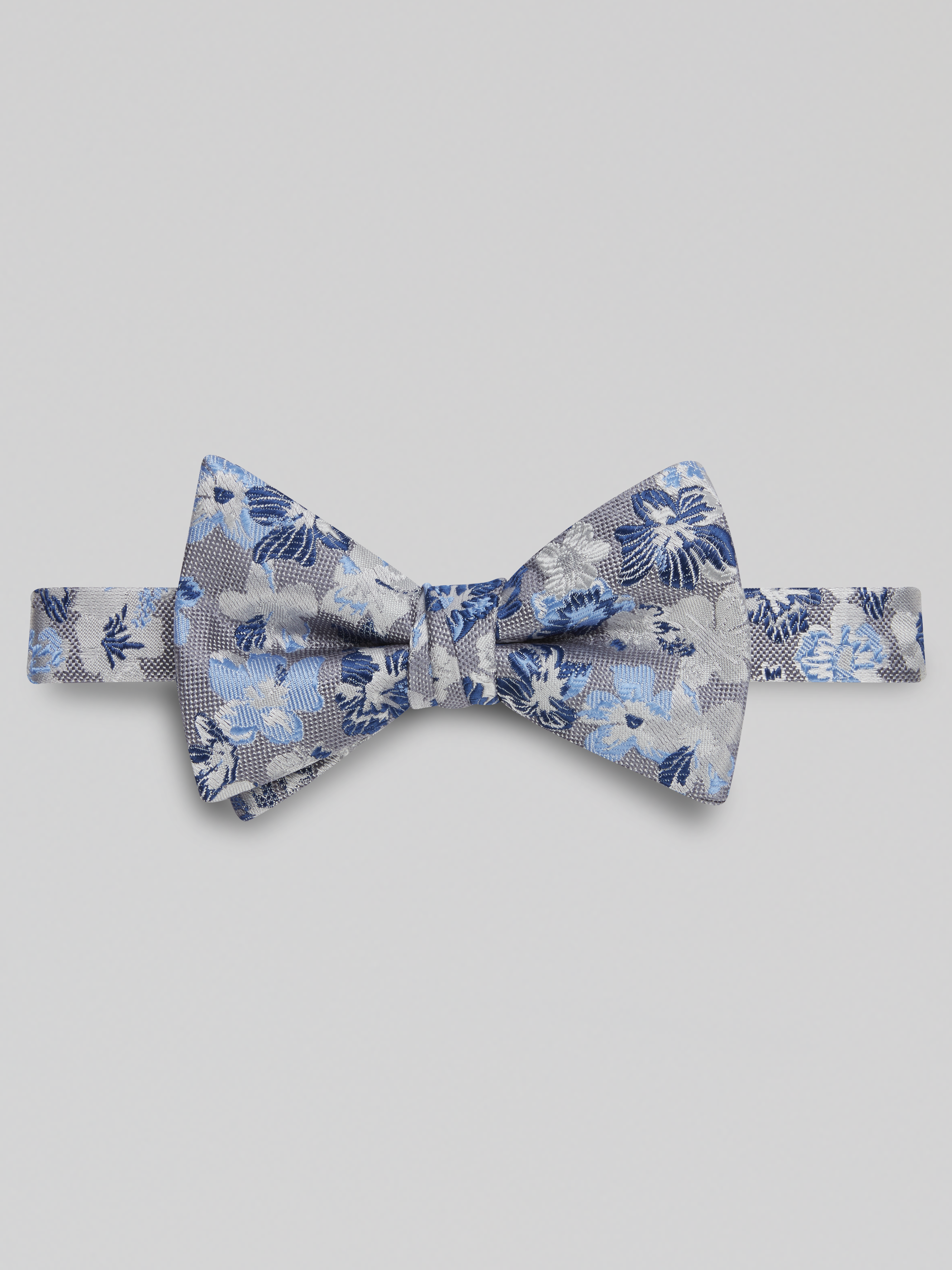 Large Floral Pre-Tied Bow Tie