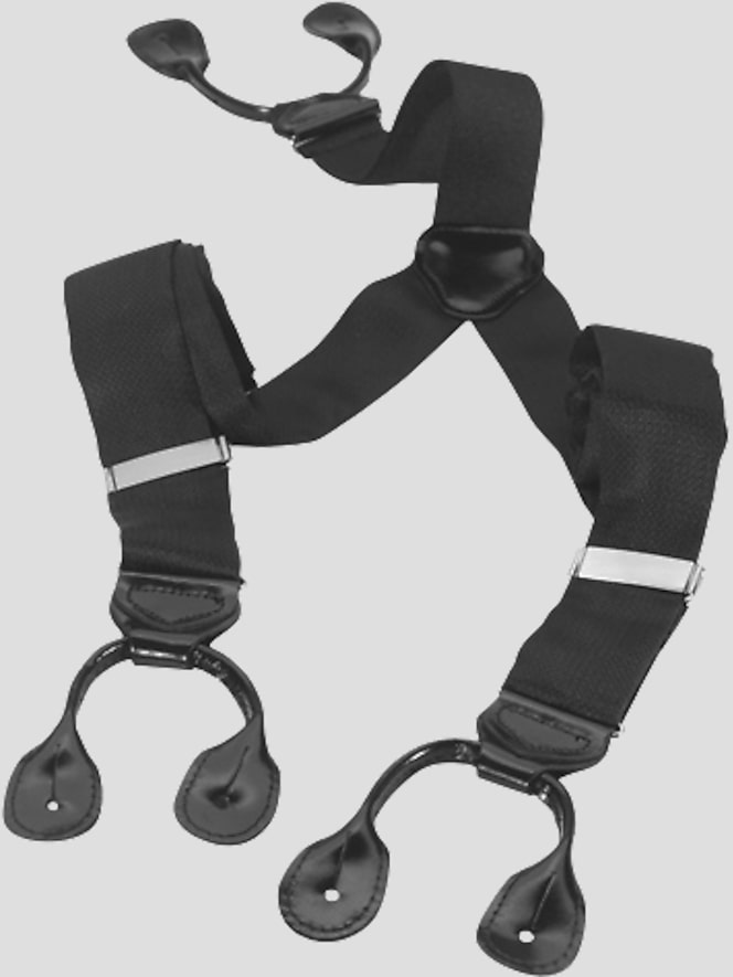 Men's Wearhouse Big & Tall Silk Tuxedo Braces