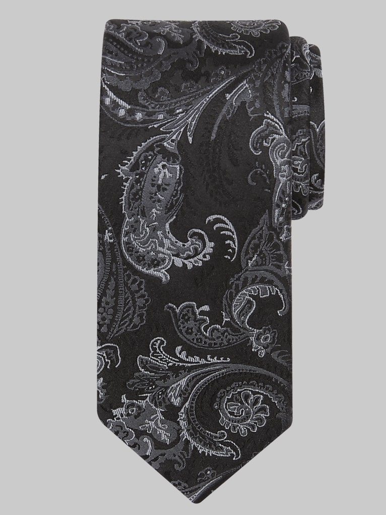 Awearness Kenneth Cole Narrow Tempest Paisley Tie