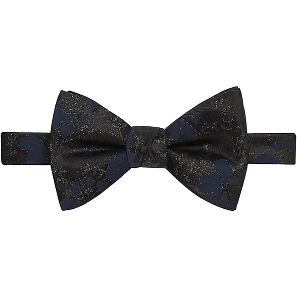 Egara Men's Deep Vines Boxed Pre-Tied Bow Tie Black - Size: One Size TMW87B780002