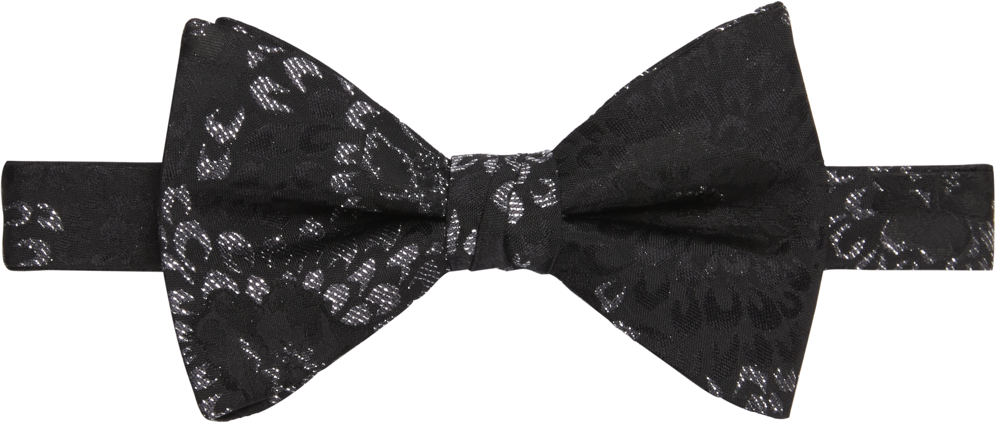 Metallic Dahlia Boxed Pre-Tied Bow Tie