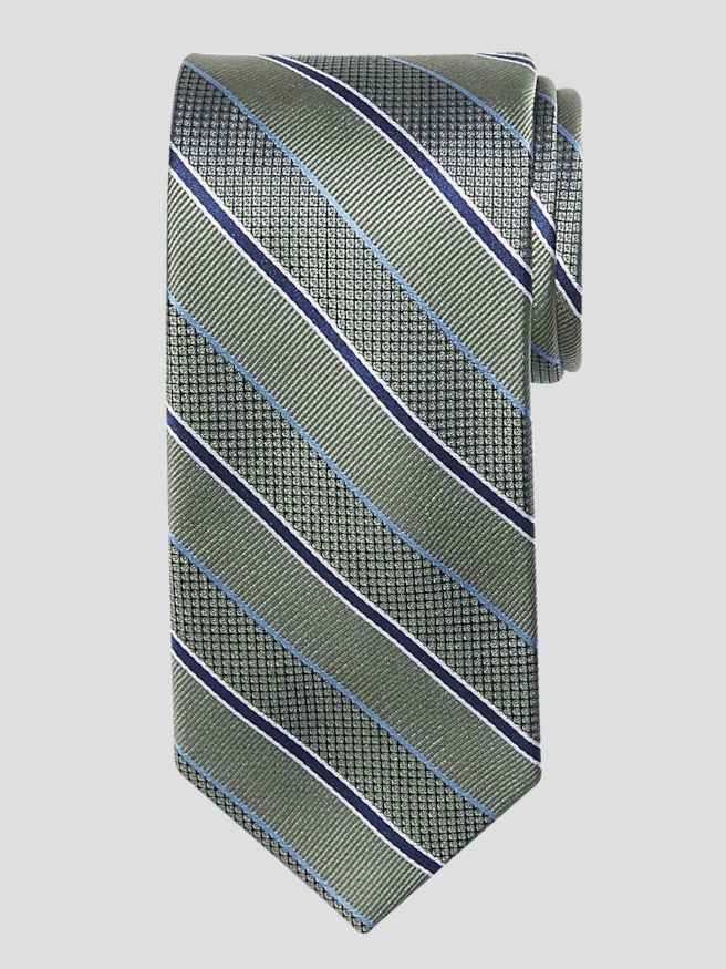 Striped Green Ties