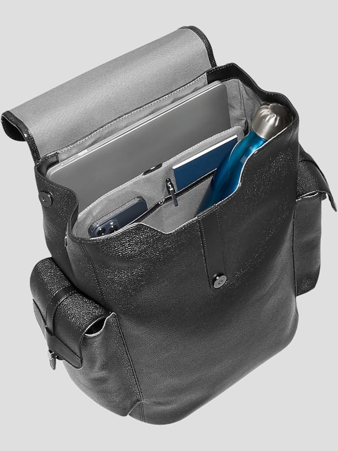 Cole Haan Triboro Leather Rucksack Backpack