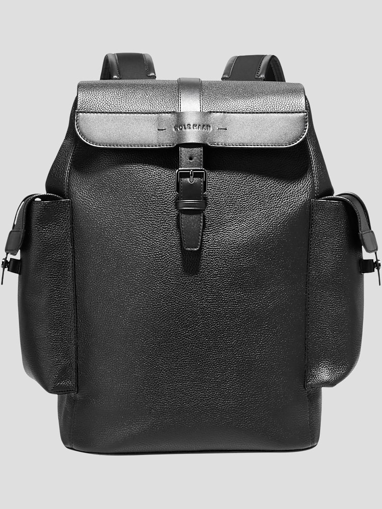 Cole Haan Triboro Leather Rucksack Backpack Bags Men s Wearhouse