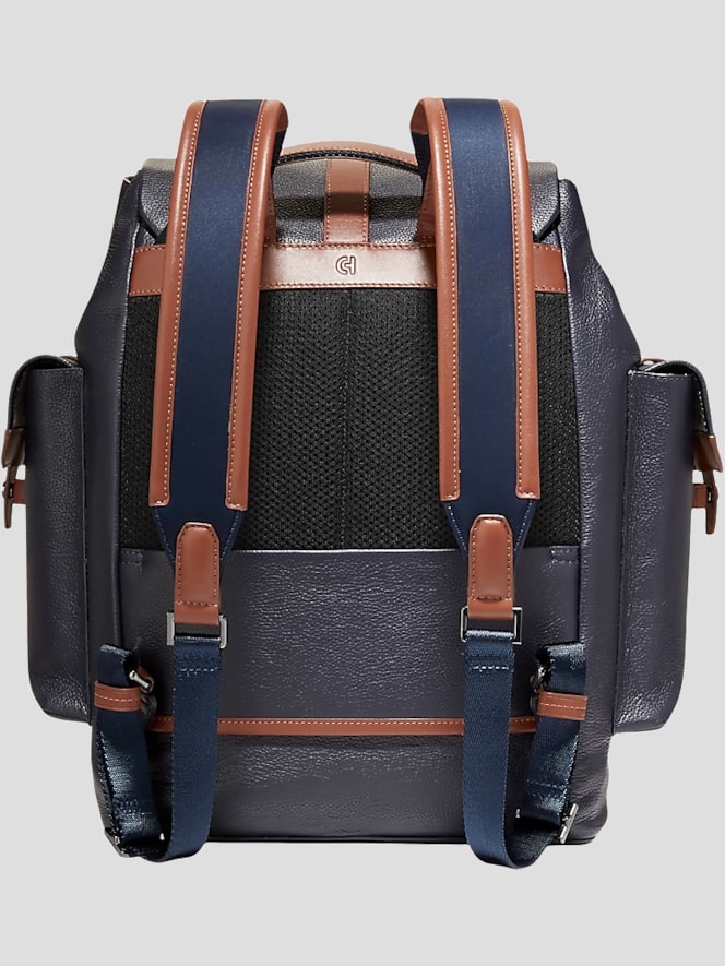 Cole Haan Triboro Leather Rucksack Backpack
