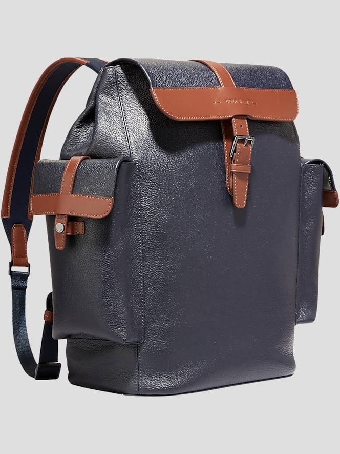 Cole Haan Triboro Leather Rucksack Backpack