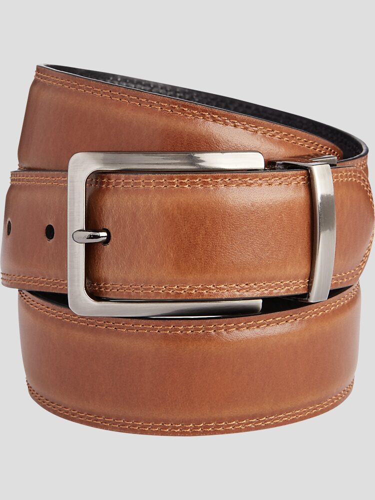 Men s Wearhouse Reversible Leather Belt Belts Men s Wearhouse