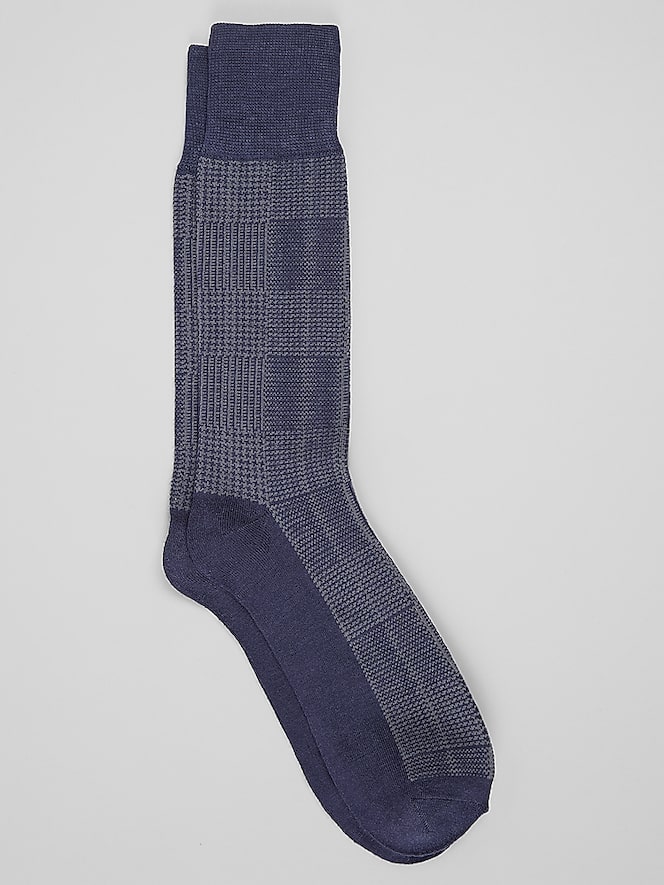 Joseph Abboud Plaid Dress Socks, 1-Pair