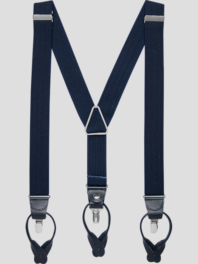 Pronto Uomo Adjustable Convertible Suspenders