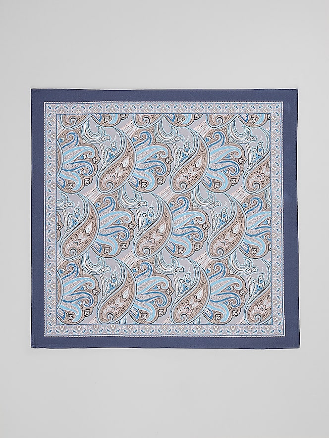 Joseph Abboud Paisley Pocket Square