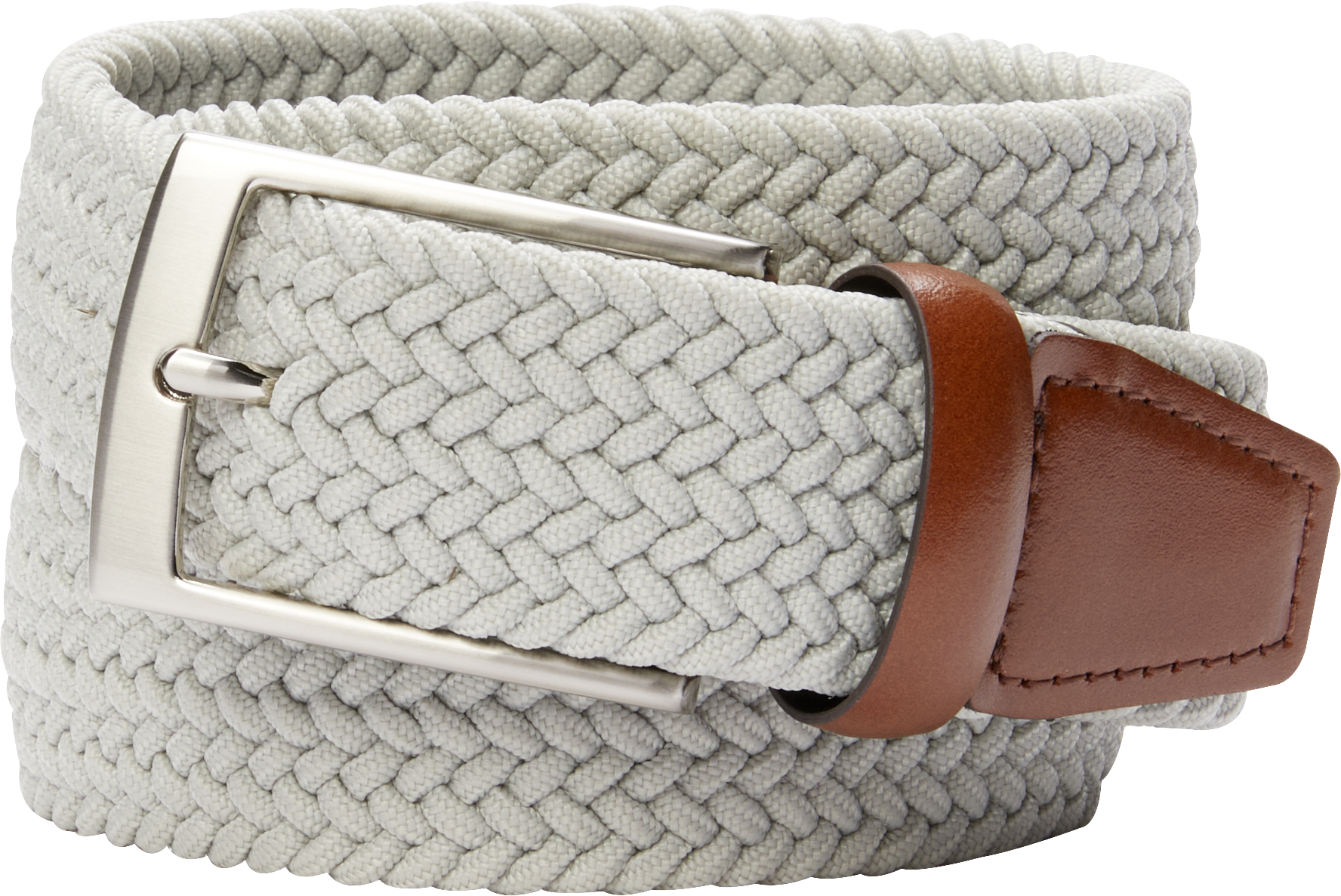Joseph Abboud Genuine Leather Braided Belt, All Sale