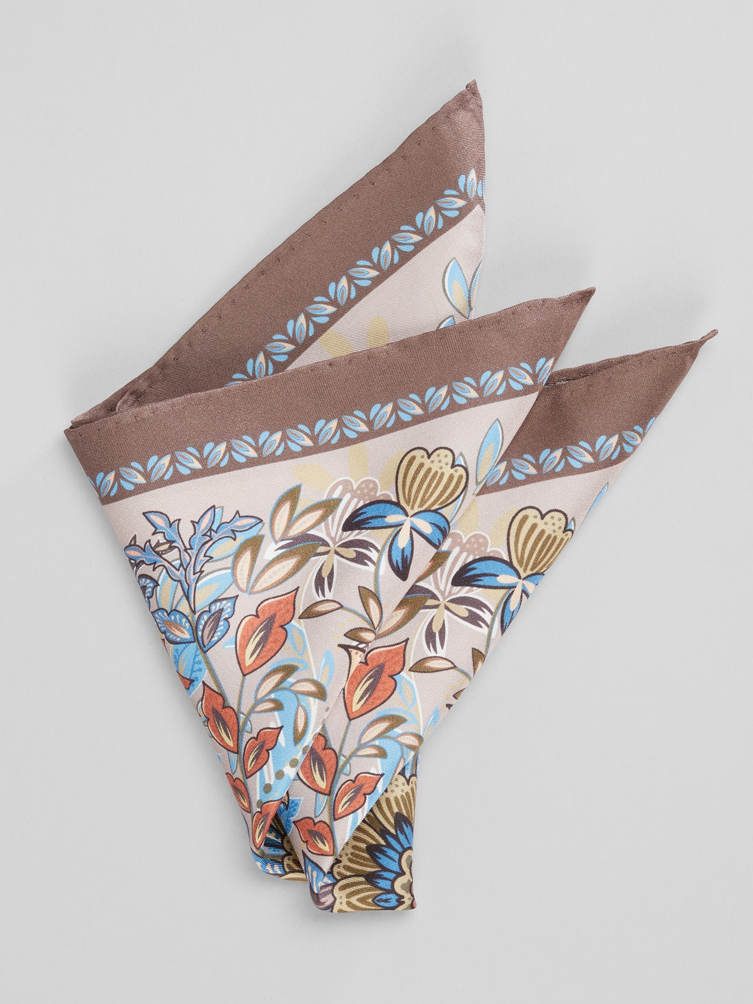Kaleidoscope Medallion Pocket Square