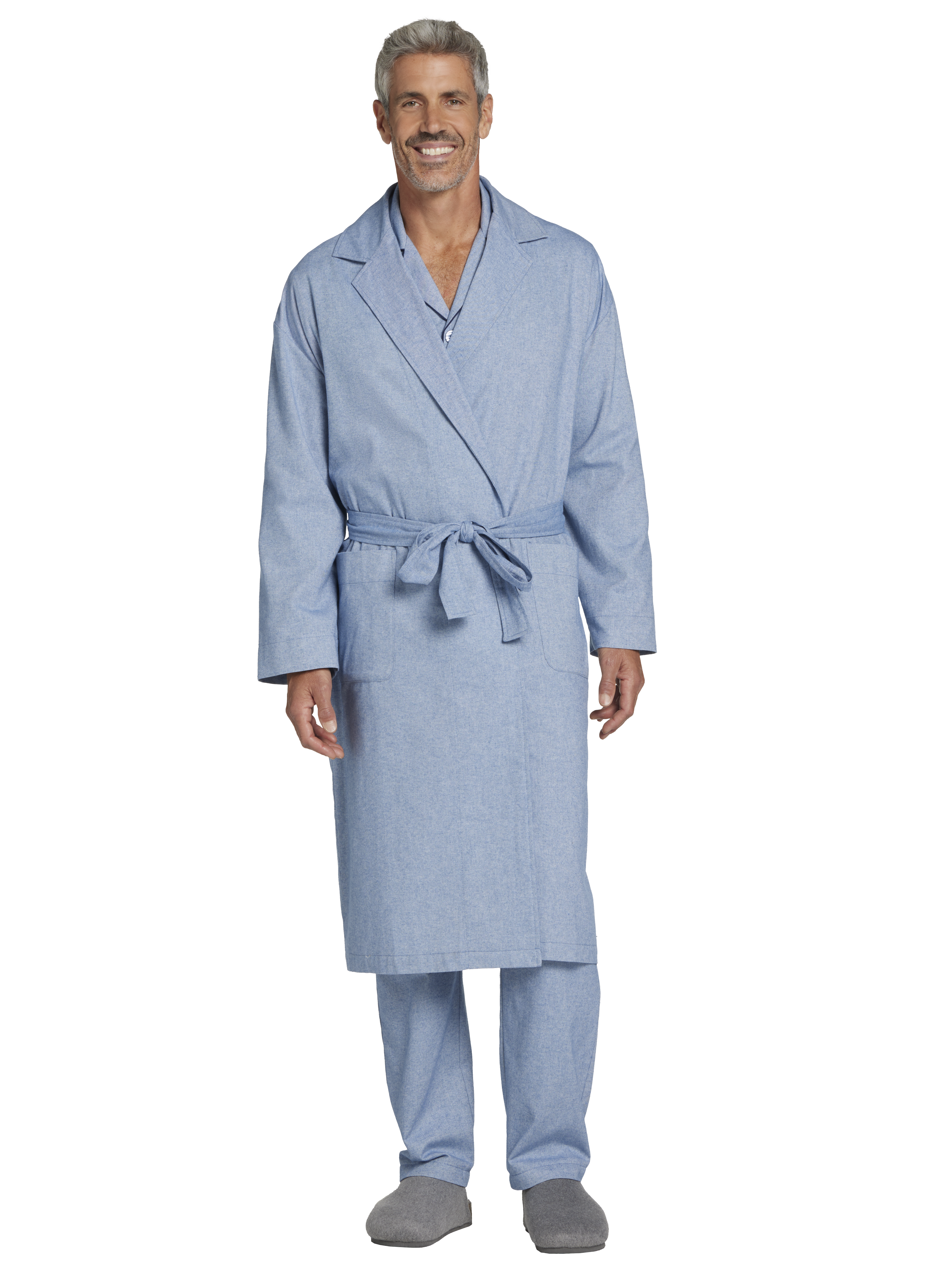 Classic Fit Flannel Robe