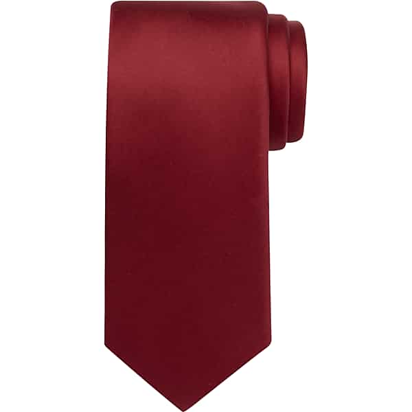 Pronto Uomo Men's Narrow Silk Tie Apple - Size: XLONG - Only Available at Men's Wearhouse TMW88PC80115