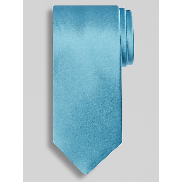 Pronto Uomo Men's Narrow Silk Tie Lake - Size: One Size - Only Available at Men's Wearhouse TMW88PA80026