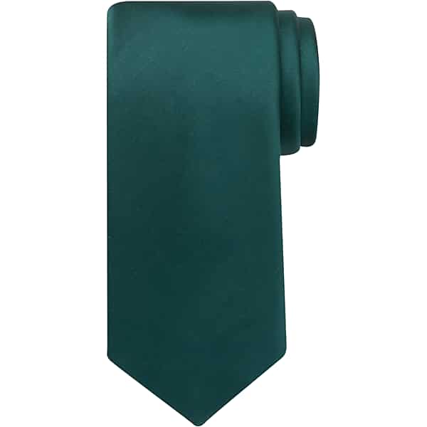 Pronto Uomo Men's Narrow Silk Tie Forest - Size: XLONG - Only Available at Men's Wearhouse TMW88PC80143