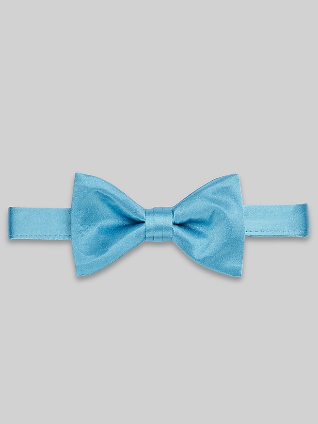 Pronto Uomo Men's Silk Pre-Tied Bow Tie , Lake / Blue