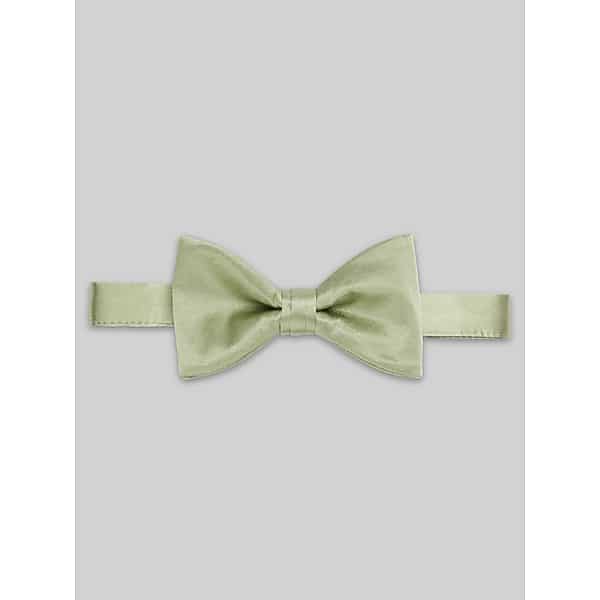 Pronto Uomo Men's Silk Pre-Tied Bow Tie Pistachio - Size: One Size - Only Available at Men's Wearhouse