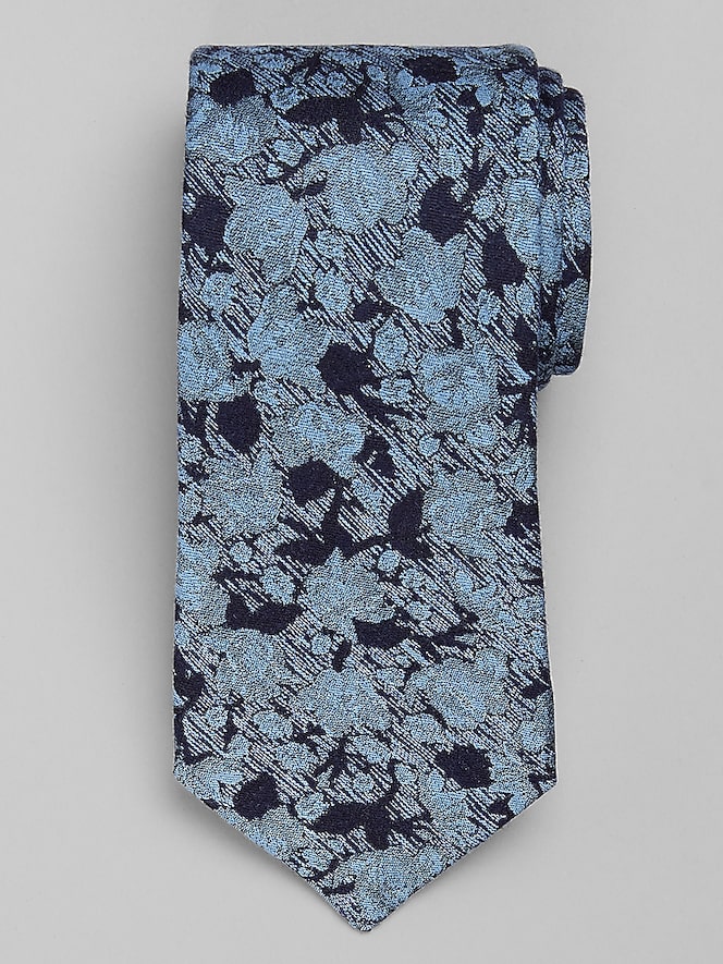 Joseph Abboud Striated Floral Tie
