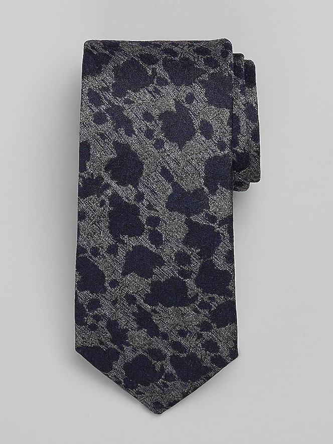 Joseph Abboud Striated Floral Tie