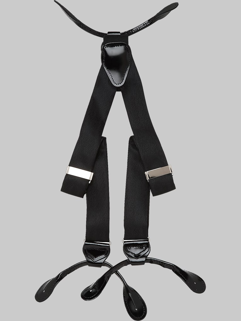 Men's Wearhouse Fancy Big & Tall Silk Braces