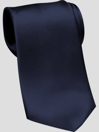blue dress and cream shoes Royal Blue Neck Tie main image 1