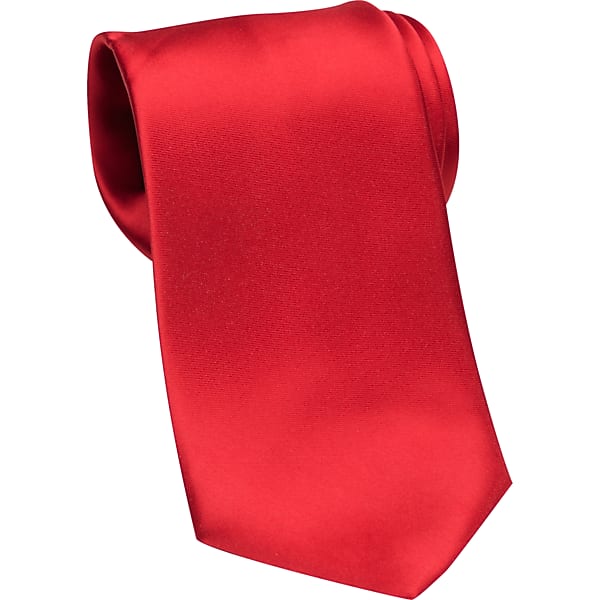 Joseph & Feiss Gold Men's Joseph & Amp; Feiss Gold Narrow Washable Tie Red - Size: One Size TMW899A80015