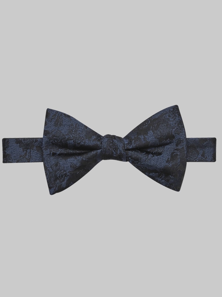 Awearness Kenneth Cole Tonal Floral Pre-Tied Bow Tie