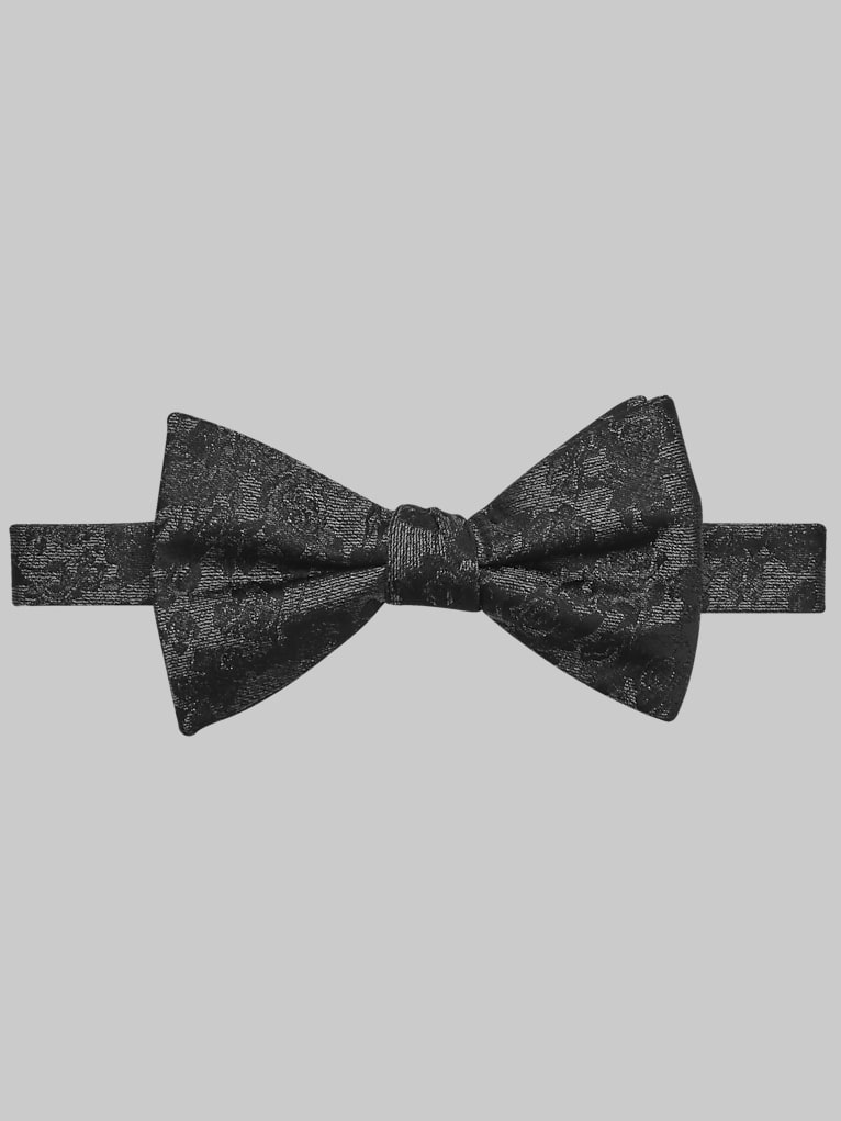Awearness Kenneth Cole Tonal Floral Pre-Tied Bow Tie