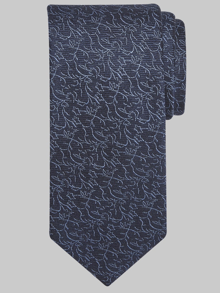 Joseph Abboud Narrow Textural Vines Tie