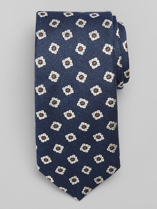 Joseph Abboud Faux Knit Floral Tie
