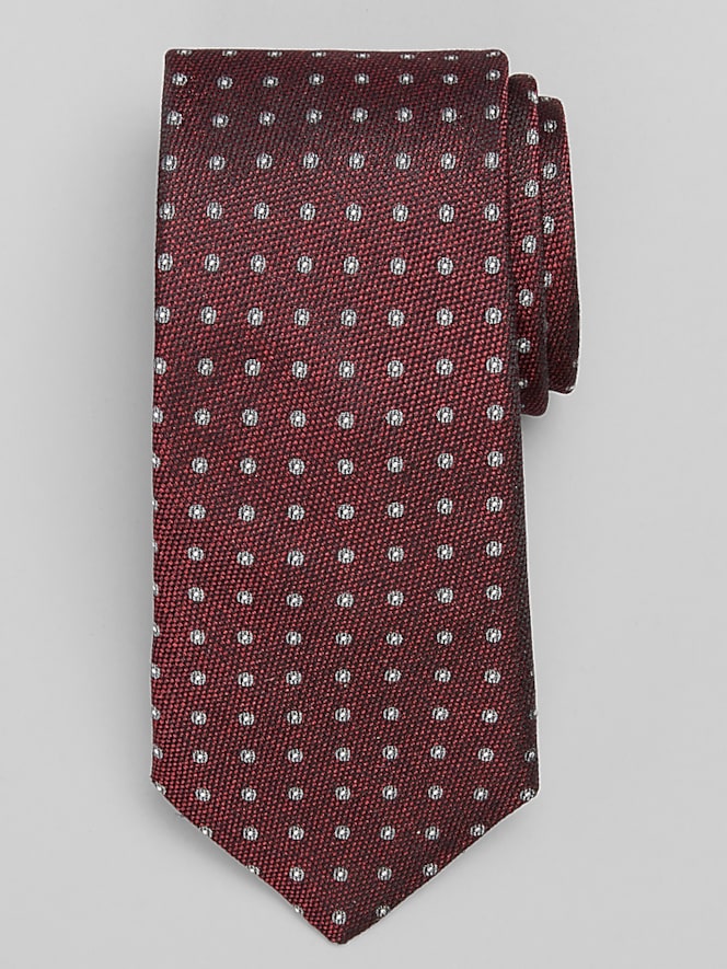 Joseph Abboud Textured Halo Dot Tie